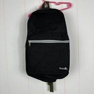NWT Blu School Supplies Kids Youth Backpack 16" Black Gray Standard BP0522